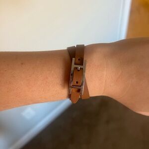 Hermes Behapi Double Tour bracelet